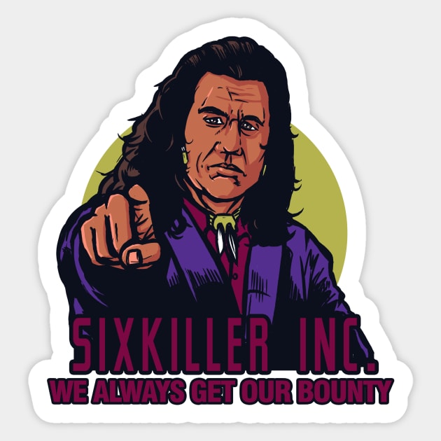 The Bounty Hunter Sticker by AndreusD